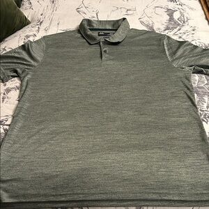 men’s XL Olive green Oakley polo shirt